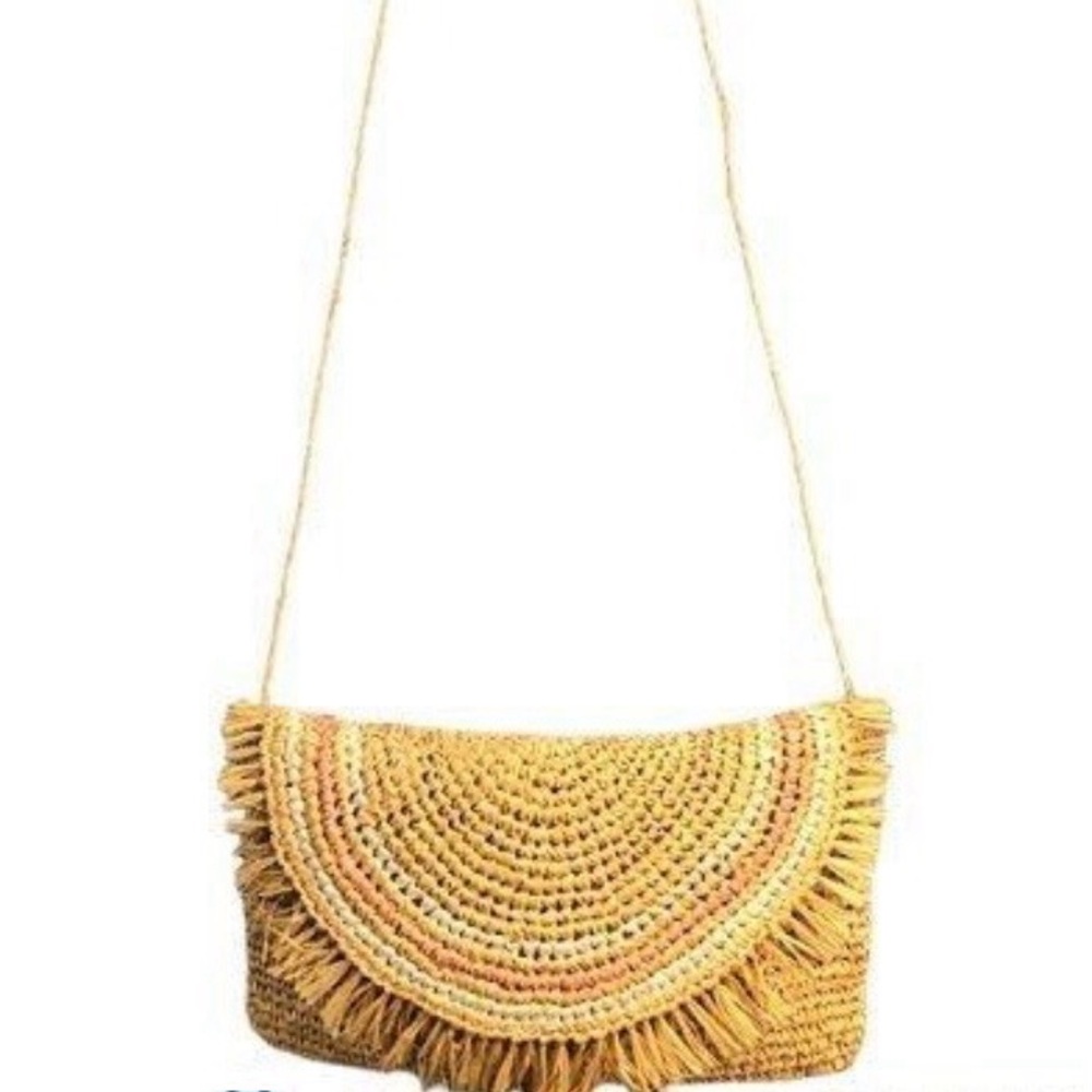 Vineyard Vines Straw Crossbody